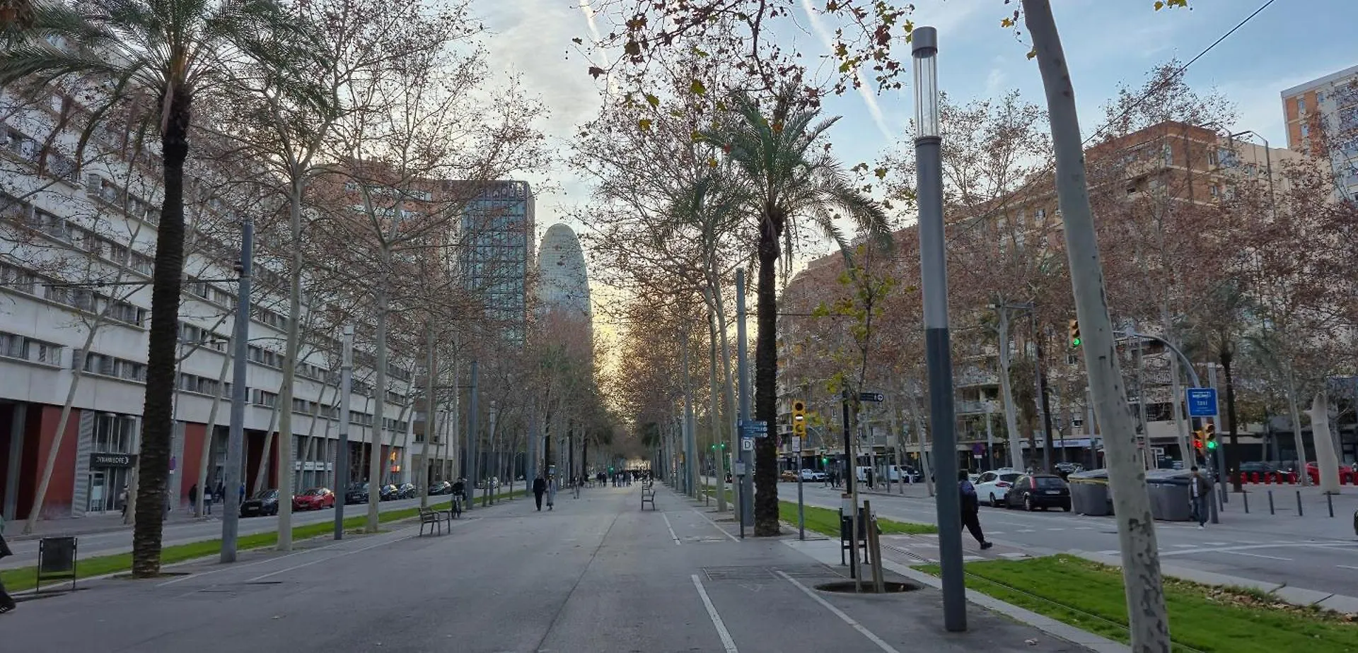 Apartamento En Avenida Diagonal - Torre Glorias - Angeles Terraza Барселона 0*,